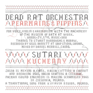 Dead Rat Orchestra CDs -